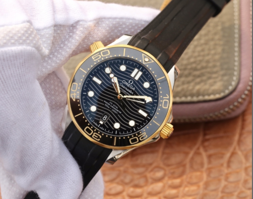 Omega Seamaster 300M Co-Axial Master Inter-Gold – 1:1 Superclone - Image 3