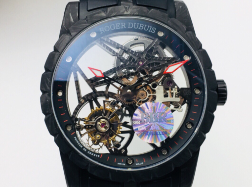 Roger Dubuis – Excalibur Spider DBEX0577 Carbon Fly Tourbillon 1:1 Superclone