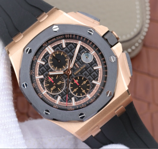 1:1 Superclone Audemars Piguet Royal Oak Offshore 18K Rose Gold 26406 - Image 2