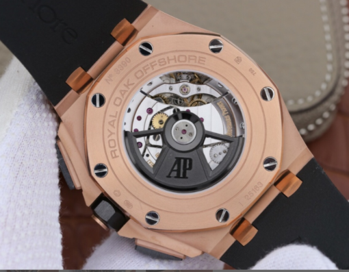 1:1 Superclone Audemars Piguet Royal Oak Offshore 18K Rose Gold 26406 - Image 4