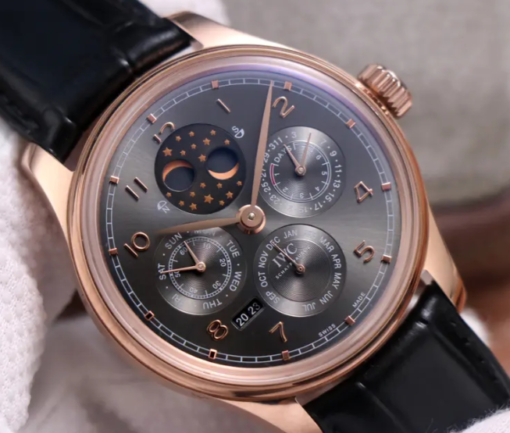 IWC Portuguese series IW5034 18K Rose Gold -1:1 Superclone - Image 8