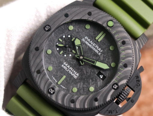 1:1 Superclone Panerai Carbotech Marina Militare Submersible,PAM961 - Image 9