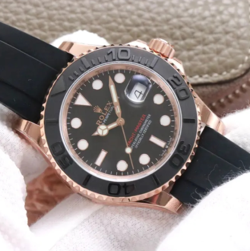 1:1 super clone Rolex Yacht-Master 40 Oyster 40MM 18K Everose - Image 9