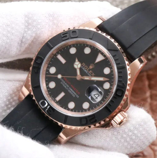 1:1 super clone Rolex Yacht-Master 40 Oyster 40MM 18K Everose - Image 8