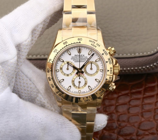 ROLEX COSMOGRAPH DAYTONA 116508 YELLOW GOLD ORIGINAL CAL.4130