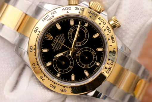 Rolex Daytona TWO-TONE 1:1 Super Clone 4130 - Image 4