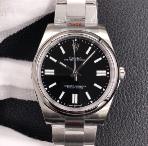 Rolex Oyster Perpetual 41 black face 124300