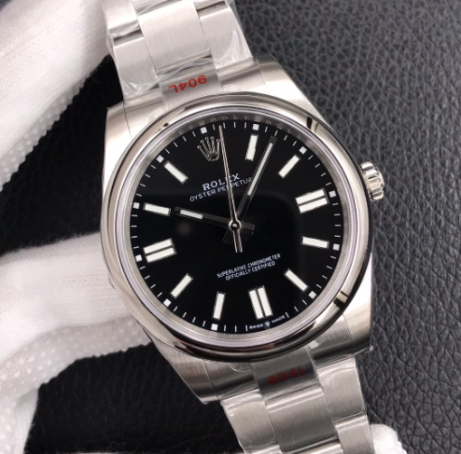 Rolex Oyster Perpetual 41 black face 124300 - Image 7