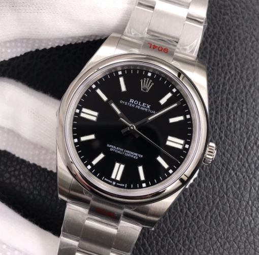 Rolex Oyster Perpetual 41 black face 124300 - Image 6